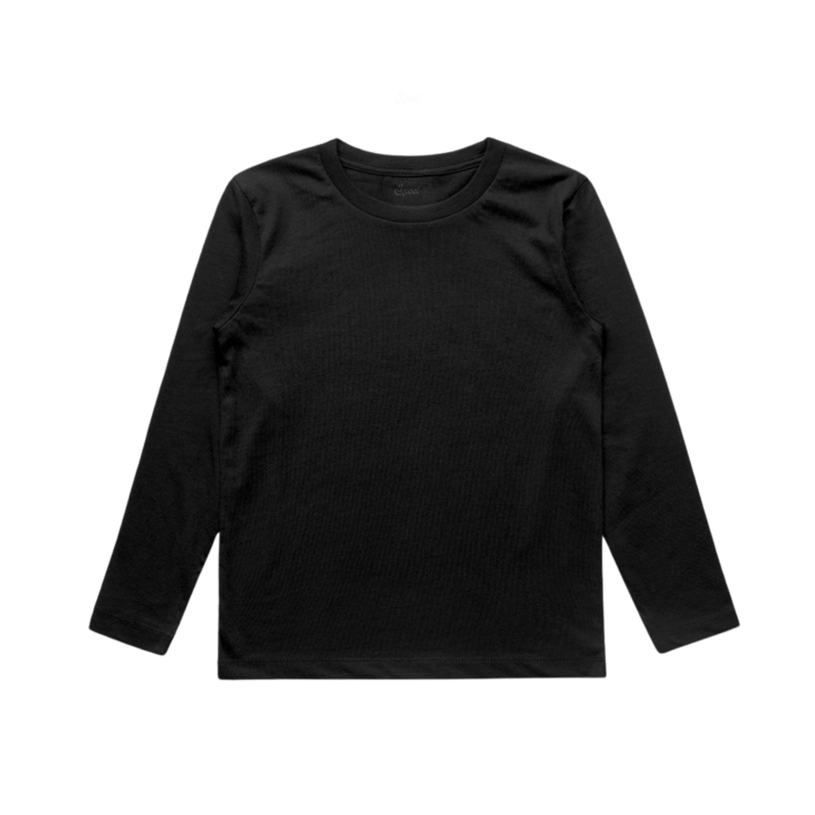 Henley Long Sleeve Kids Tee