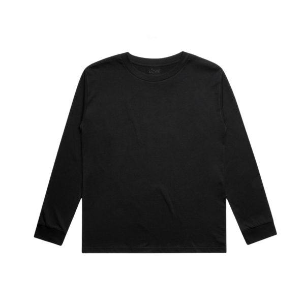 Fallon Classic Long Sleeve Kids Tee flatlay